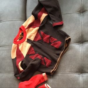 Yeezy season 3 brown Long sleeve Top Large